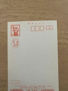 即決　年賀はがき　10円はがき　1974　昭和49年　すいせん　水仙　未使用はがき