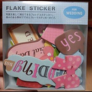 定価480円+税 ウエディング フレークステッカー