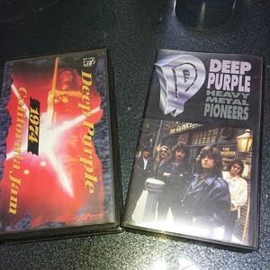 Deep Purple VHS Video Set из 2 продается отдельно Ричи Блэкмор, Иэн Пейс, Джон Лорд, Роджер Гловер, знаменитые выступления