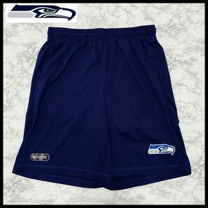 NFL SEATTLE SEAHAWKS アンダーアーマー社製　ハーフパンツ　メンズL サイズ