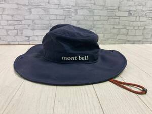 ★mont-bell モンベル★ ワイドブリムハット M 紺 ネイビー 送料300円 帽子 キャップ アウトドア 激安 格安