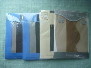 ■　LANVIN　Christian Dior　CHARLES JOURDAN　ストッキング　4足まとめて　Mサイズ