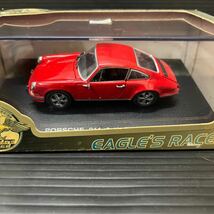 EAGLE'S RACE 1/43 京商 ポルシェ911 2,4L-LS 1937 レッド_画像1