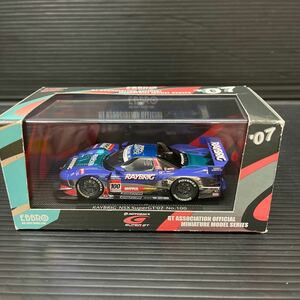 エブロ 1/43 SUPER GT 500 RAYBRIG NSX BLUE 920 Honda Official Licensed Product RAYBRIG NSX SuperGT'07 No.100