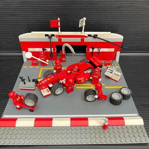 LEGO レゴ レーサーフェラーリF1ピットセット8375