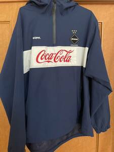 F.C.R.B.x COCA-COLA HALF ZIP ANORAKSOPHNET.