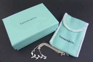 [OG] ティファニー TIFFANY&Co. オリーブリーフ シルバー925 ネックレス アクセサリー