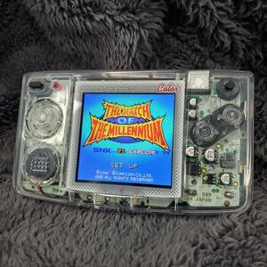 IPS液晶バックライト改造 ネオジオポケットカラー NEOGEO POCKET COLOR　水