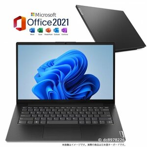 【新品 Office2021付】Lenovo V14 Gen4 14FHD IPS / AMD Ryzen3 7320U / 8GBメモリ / 256GB-SSD / WiFi6 / WEBカメラ / 追加オプション可能