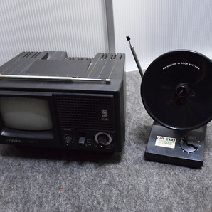 ■Victor ビクター/ テレビジョン受信機 ICトランジスタ式 5T-26V 黒 SALEMAKE室内アンテナつきNA-2100の画像1