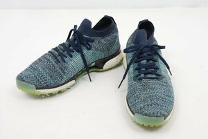 coco★アディダス★adidas★スパイクゴルフシューズ★TOUR360 XT PARLEY★26.5cm★ブルー系★USED★82495