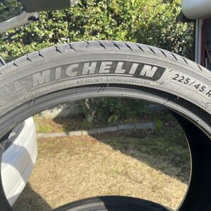 225/45R21 ミシュラン MICHELIN ePRIMACY eプライマシー 4本セット 新型 クラウンクロスオーバー 純正 新車外し 2024年2月納車の画像2