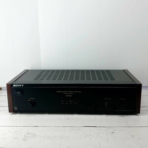 【通電確認済】SONY TA-N110 STEREO / MONO POWER AMPLIFIER Audio ソニー ステレオモノラル パワー アンプ オーディオ SN45331008