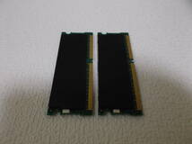 中古品 DIMM PC100-64M 128MB(64M*2) 現状品②_画像3