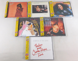 チャカ・カーン CHAKA KHAN 帯付 国内盤[CD]6枚セット/恋するチャカ/ノーティ/恋のハプニング/I Feel for You/DESTINY/LIVE/WPCR-12922-8