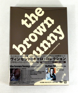 2枚組DVD「ヴィンセント・ギャロ コレクション VINCENT GALLO」初回限定生産 豪華特殊パッケージ仕様『ブラウン・バニー/バッファロー'66』