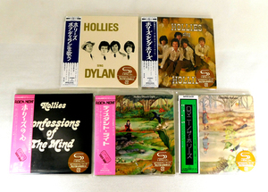 ホリーズ THE HOLLIES [SHM-CD] 5タイトルセット 初回生産限定 紙ジャケット仕様「ホリーズ・シング・ディラン/ロマニー/他」