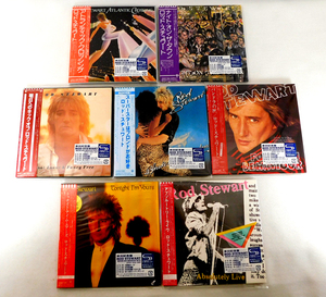 ロッド・スチュワート ROD STEWART [SHM-CD] 7タイトルセット 完全生産限定盤 紙ジャケット仕様「明日へのキック・オフ/パンドラの匣/他」