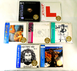 ゴドレイ&クレーム Godley & Creme [SHM-CD] 7タイトルセット 初回生産限定 紙ジャケット仕様 リマスター