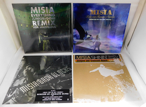 MISIA リミックス[12inch]4枚セット/EVERYTHING/BACK BLOCKS/Toki wo Tomete/SHININ'/Joe Claussell/SAKOSHIN/DJ GOMI/EMMA/MALAWI ROCKS