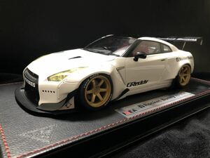 IDEA MAKE UPイグニッションモデル 1/18 PANDEM R35 GT-R ホワイト ignition model LB パンデム Rocket Bunny 日産 スカイライン