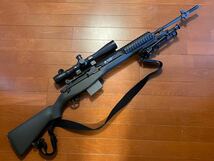 東京マルイ M14 KAC RASカスタム 電動ガン スコープ・バイポッドセット マークスマン/スナイパー G&P オールドスクール 米軍 初期アフ _画像2