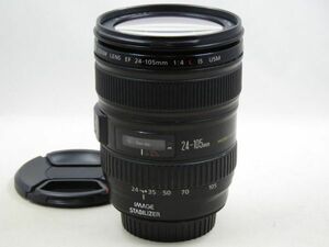 [21427V4]★完動品★CANON EF 24-105mm F4 L IS USM フード付き