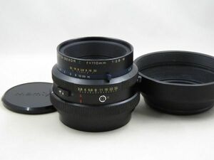 [21483W3]★極上美品★MAMIYA SEkOR Z 110mm F2.8 W フード付き