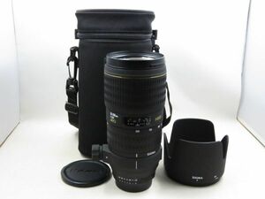 [21485W5]★完動品★SIGMA APO 70-200mm F2.8 EX HSM Nikon フード・三脚座・ケース付き