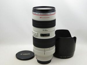 [21523S6]★新品級美観★CANON EF 70-200mm F2.8 L USM フード・三脚座付き