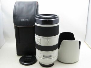 [21748W5]★超極上美品★SONY 70-400mm F4-5.6 G SSM II フード・三脚座・ケース付き