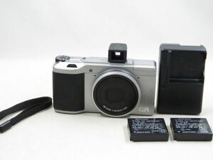 [21797T1]★極上美品★RICOH GR II Silver Edition GV-2付き