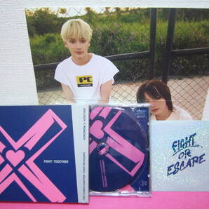 K-POP♪ TXT / TOMORROW X TOGETHER／2nd Album「THE CHAOS CHAPTER」FIGHT:TOGETHER Ver. 韓国盤CD＋ミニポスター＋ステッカー 廃盤！