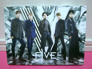 K-POP♪ SHINee シャイニー「FIVE」初回限定盤A 日本盤CD＋Blu-ray／廃盤！希少品！美品！