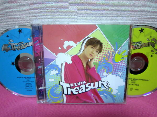 K-POP♪ KEVIN ケビン（from U-KISS）1stミニアルバム「Treasure」日本盤CD＋DVD／美品！