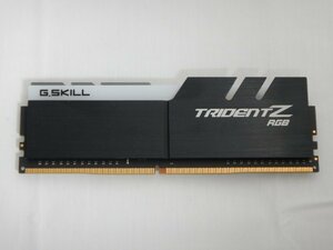 【サイコム】 G.SKILL Trident Z RGB F4-3200C16D-16GTZR (8GB) @Used@ u0228B