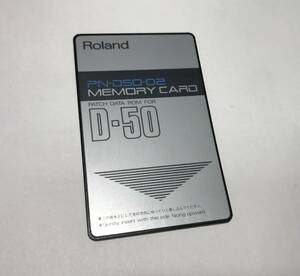 Roland ローランド PN-D50-02 MEMORY CARD