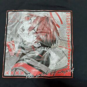 M-Lサイズ さくしゃ2 Tシャツ