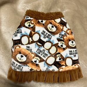 【美品】サーカスサーカス犬服Toy Bear cropped vest SSサイズ