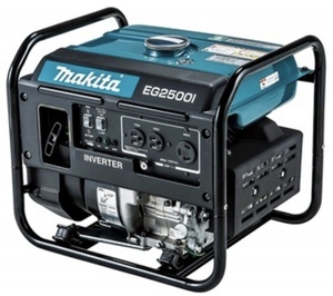 【新品未使用品/動作保証あり】makita マキタ インバータ発電機 EG2500I 定格出力2.5kVA エンジン発電機 50Hz/60Hz(切替式) 1675