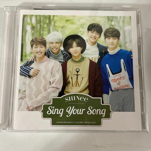 Sing Your Song CD SHINee