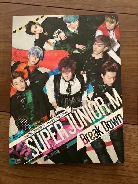 super junior M Break Down 2ndアルバム「BREAK DOWN」SUPER JUNIOR M