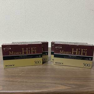 Sony L-500 Master HiFi ビデオカセットテープ