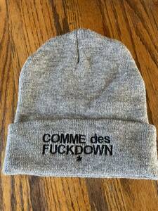 ★SSUR ニットキャップ　グレー　COMME des FUCK DOWN アメリカ　帽子　送料込み