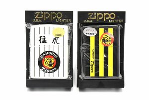 Zippo ジッポー 阪神タイガース 猛虎 ストライプ 2個セット オイルライター 喫煙具 20786134