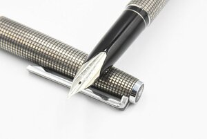 PILOT パイロット CUSTOM STERLING SILVER カスタム スターリングシルバー 18K-WG H-876 M 万年筆 20758646