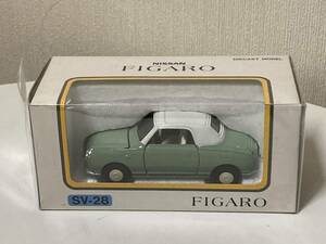 送料無料　ダイヤペット　Diapet FIGARO 日産フィガロ　ニッサンフィガロ 1/40 SV-28 パイクカー　