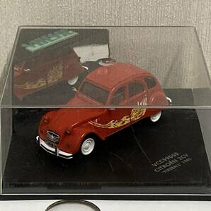 送料無料　VITESSE ビテス 1/43 シトロエン　２ＣＶ　ＦＩＲＥＢＡＬＬ１９８５ VCC99050 ミニカー　模型