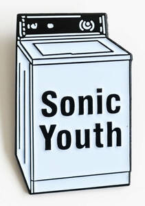 【即決/新品】Sonic Youth / Washing Machine ピンバッジ/ピンズ/バッジ/1995年名盤/Mike Mills アートワーク/オルタナティヴ (ar-236-12)