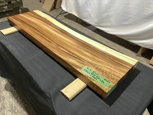 モンキーポッド3560　モンキーポット　乾燥材　一枚板無垢 1120x320-310x50mm カウンター　棚　テレビ台 ローテーブル デスク